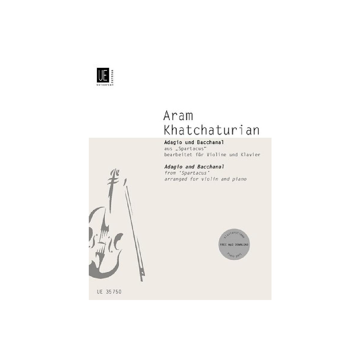 Adagio und Bacchanal aus Spartacus box