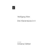 3 Klavierstücke in H