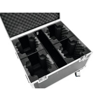 Roadinger Flightcase 4x TMH FE-600 with wheels