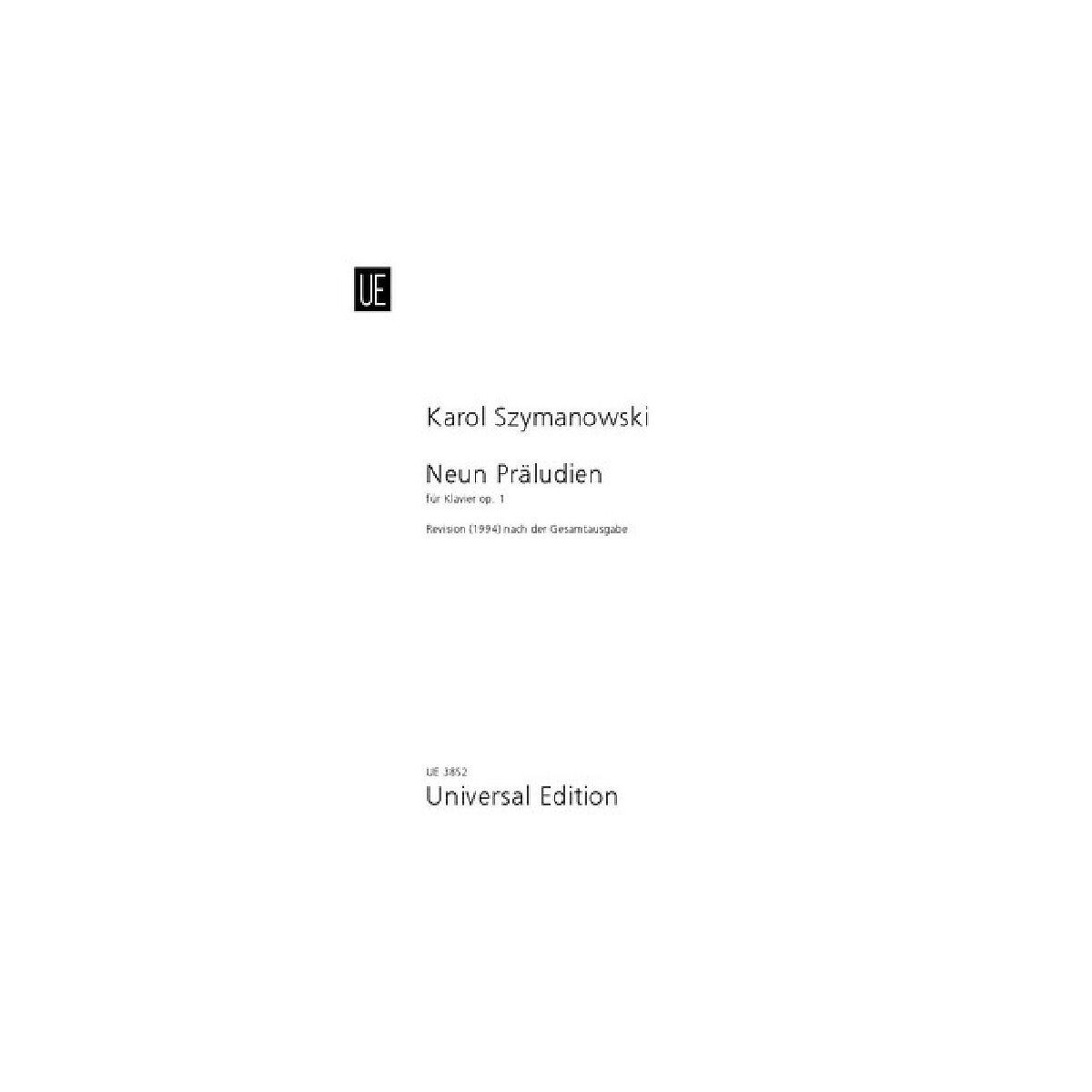 9 Préludes op.1 box