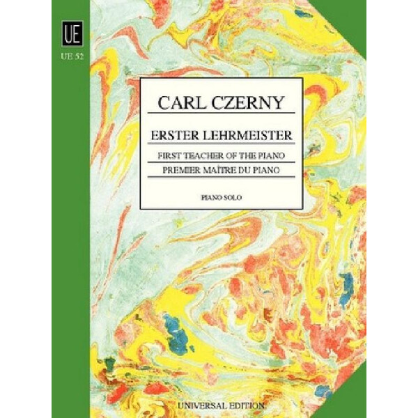 Erster Lehrmeister op.599