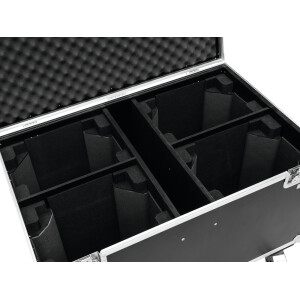 Roadinger Flightcase 4x EYE-19 / EYE-740