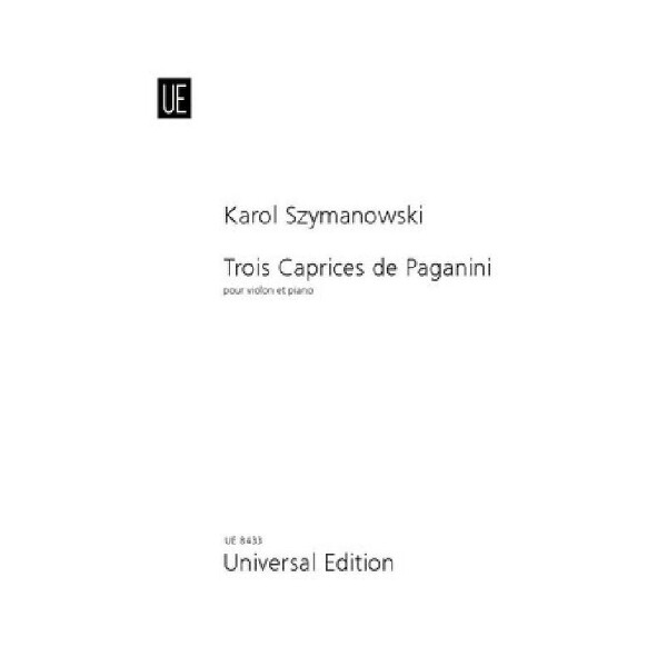 3 Caprices de Paganini op.40