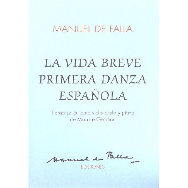 La vida breve - primera danza Espanola