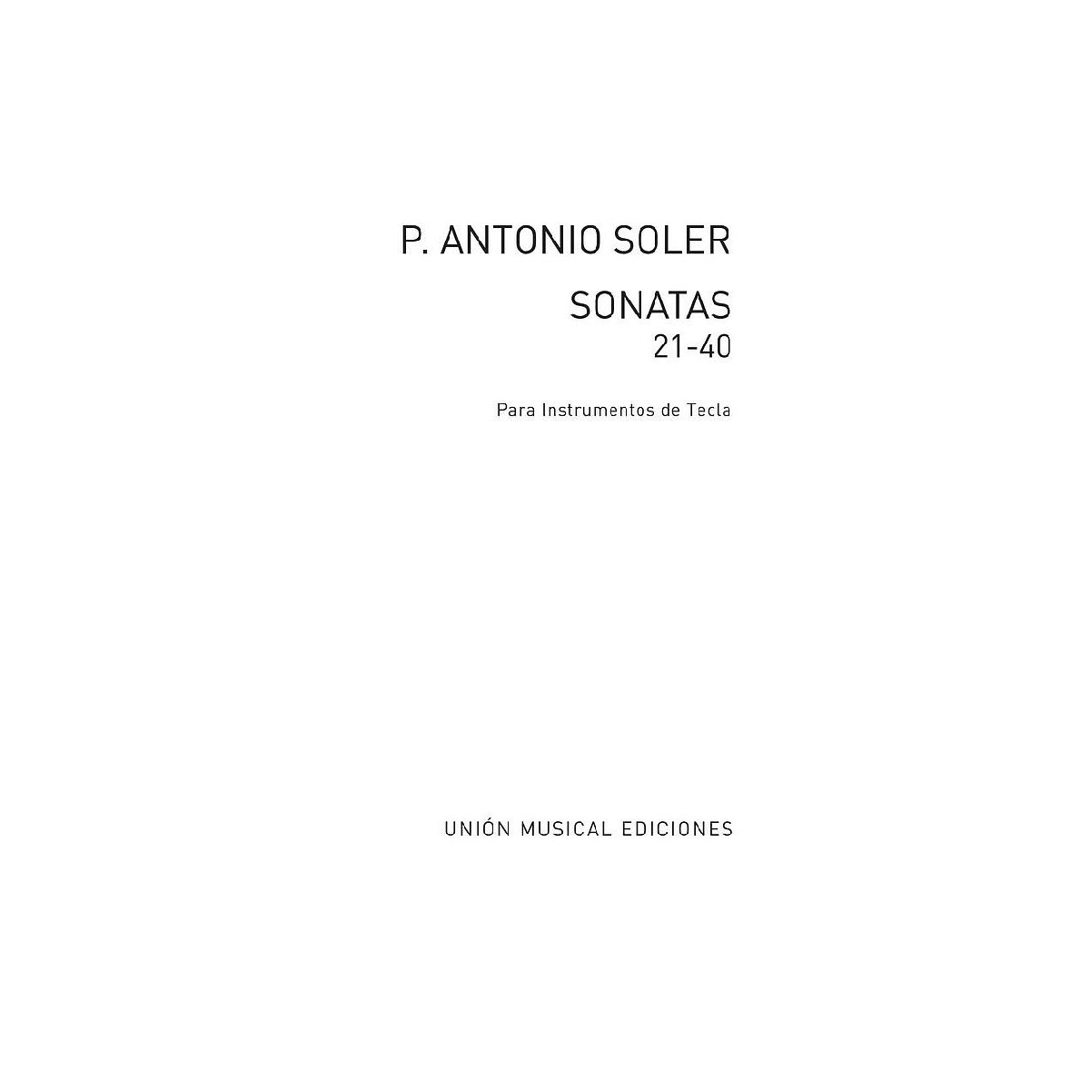 Sonatas vol.2 (nos.21-40)