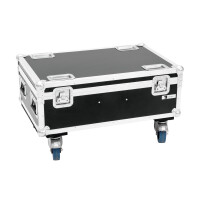 Roadinger Flightcase 4x THA-40 PC with wheels