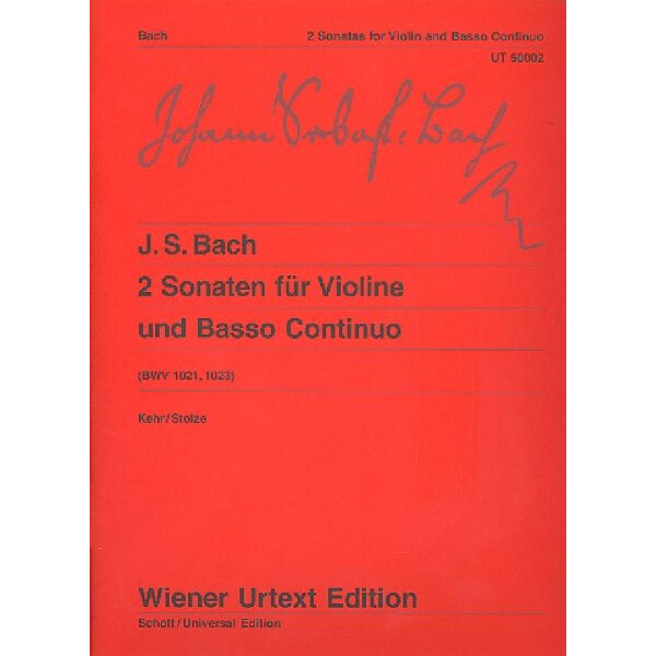 2 Sonaten BWV1021 und BWV1023