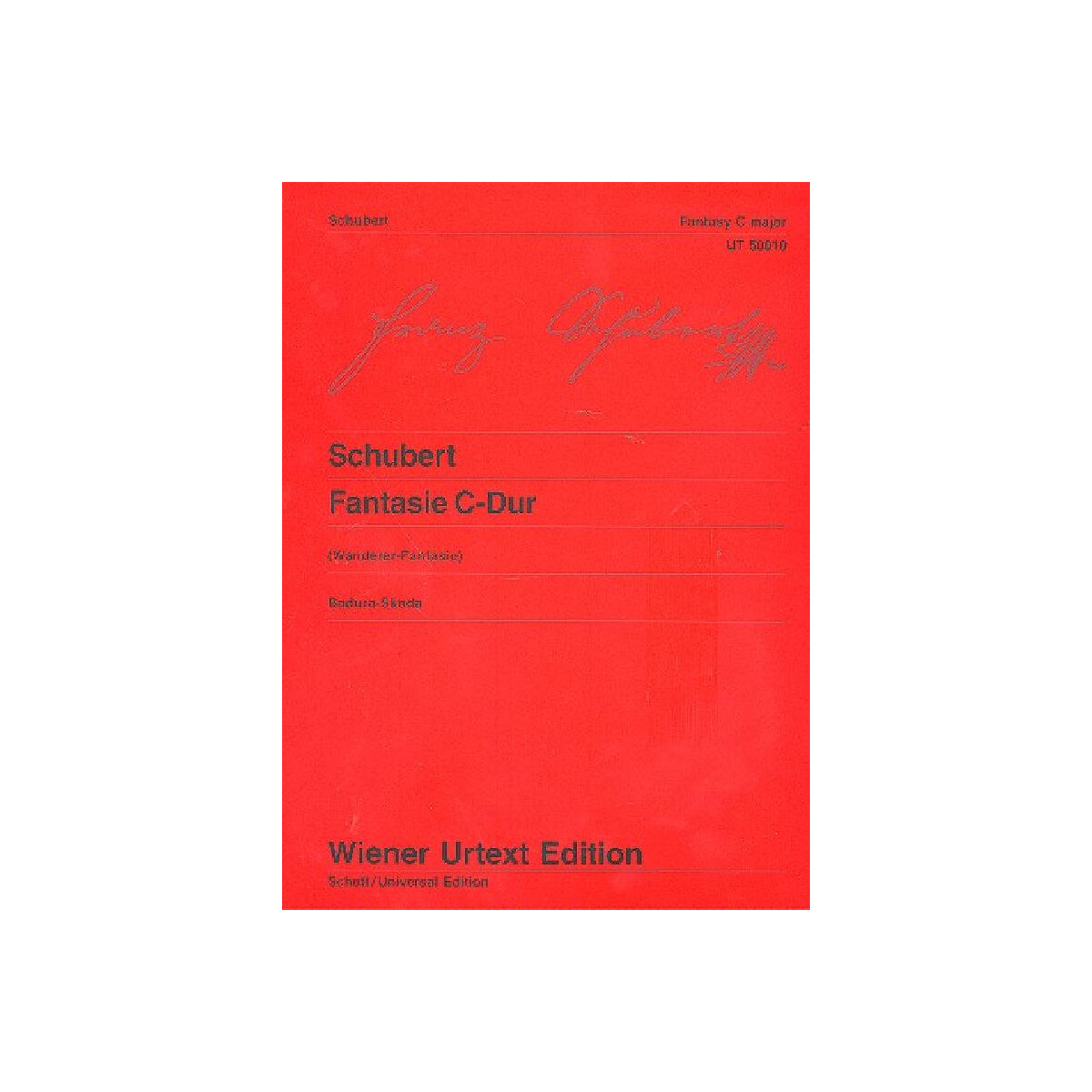 Fantasie C-Dur D760 für Klavier box