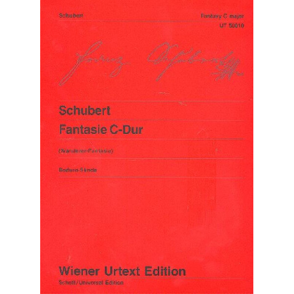 Fantasie C-Dur D760 für Klavier