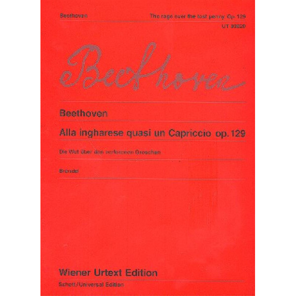 Die Wut über den verlorenen Groschen op.129