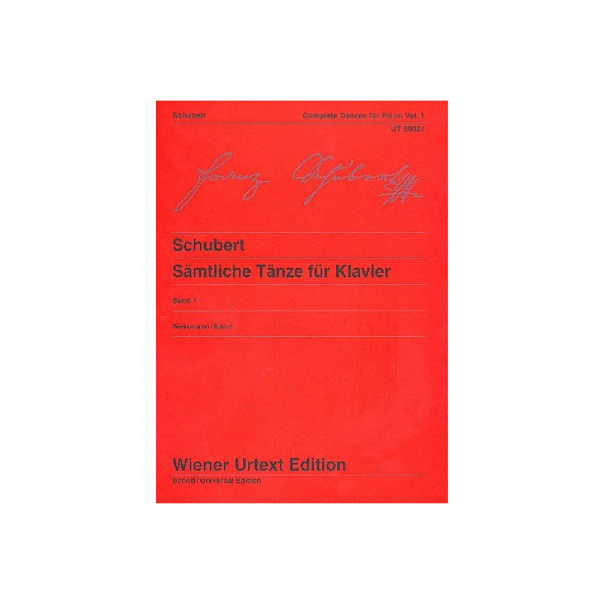 Sämtliche Tänze Band 1 fü box