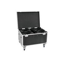 Roadinger Flightcase 4x TMH-X5 with wheels