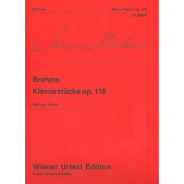 Klavierstücke op.118