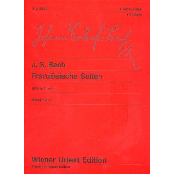 Französische Suiten BWV812-817