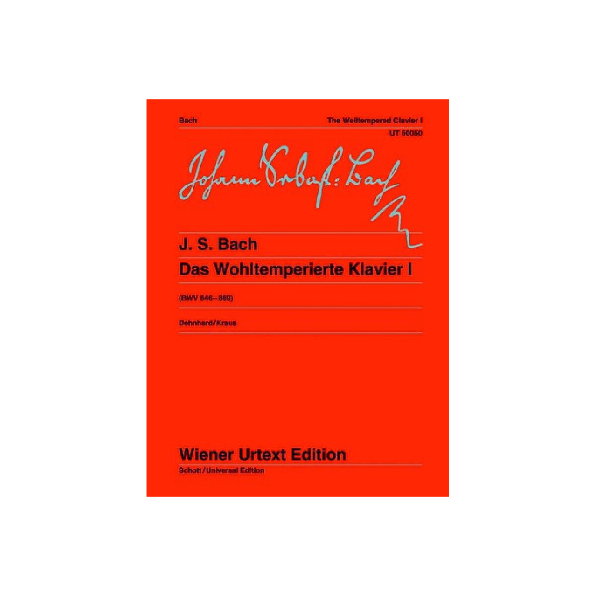 Das Wohltemperierte Klavier Teil 1 box