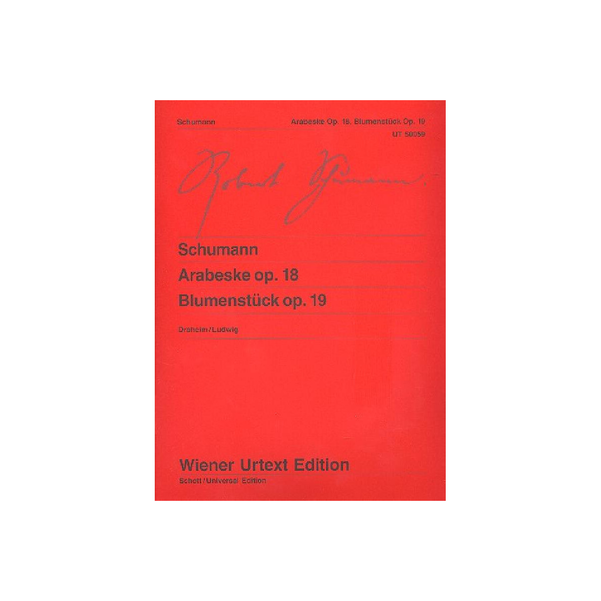 Arabeske op.18 und Blumenstück box