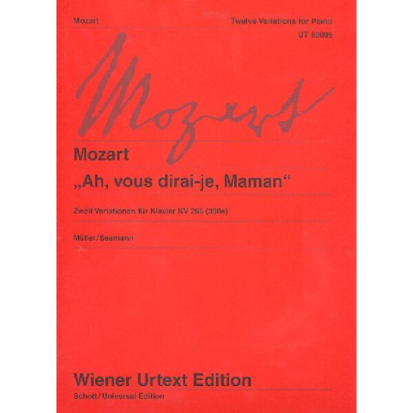 Ah vous dirai-je Maman KV300e