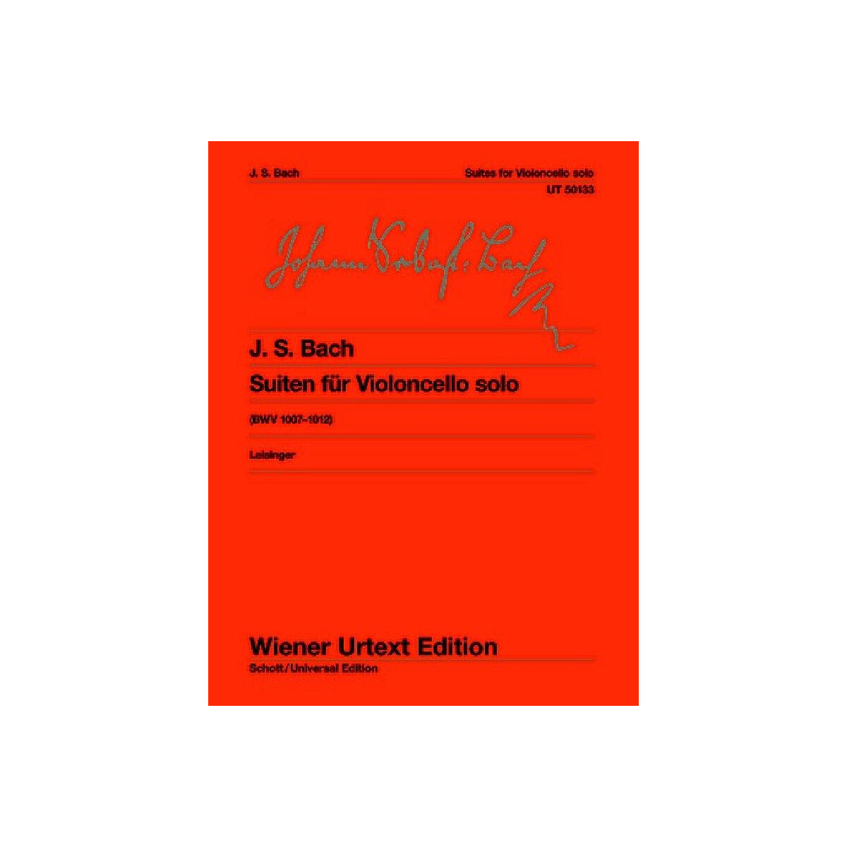 Suiten BWV1007-1012 für box