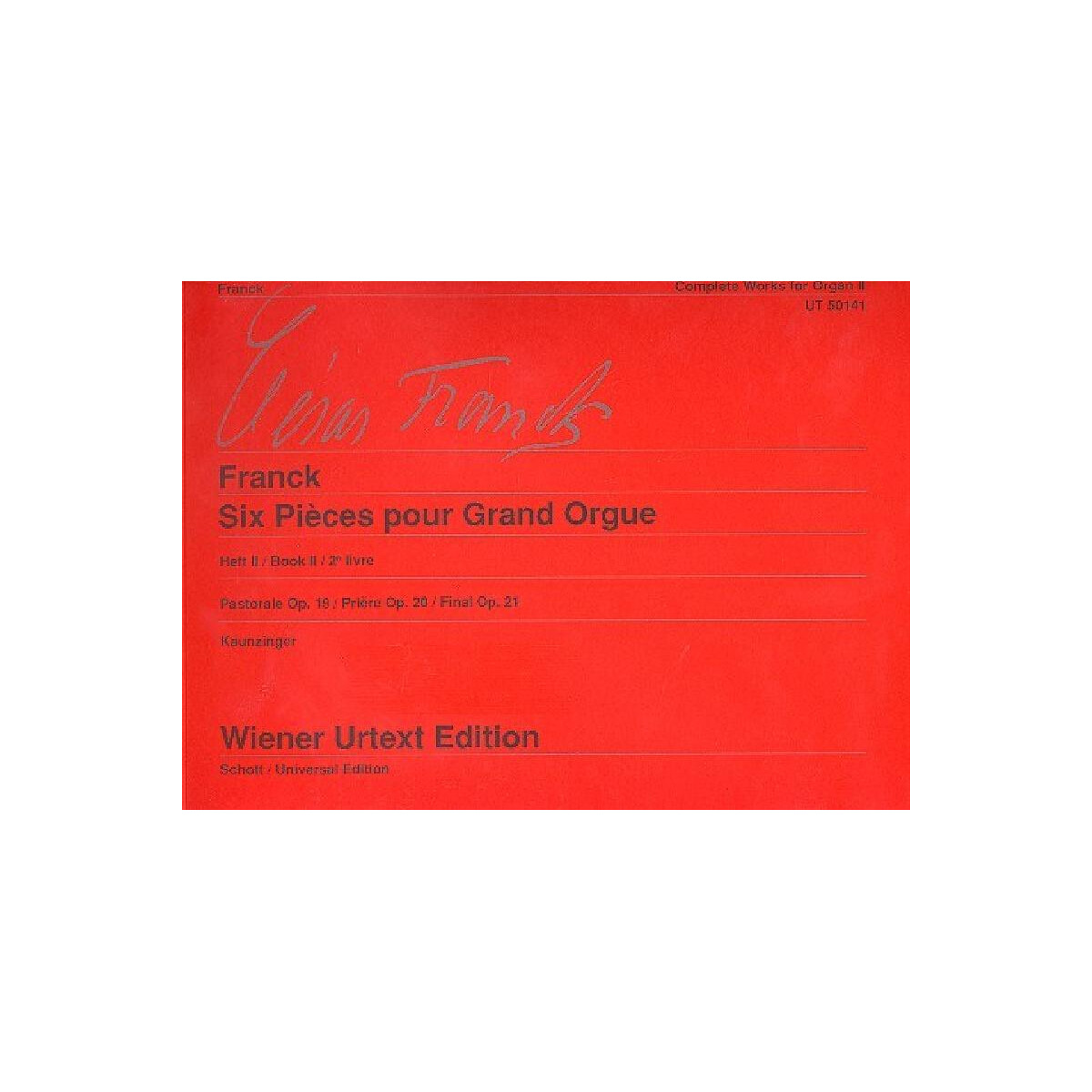 6 pièces pour grand orgue Band 2 box