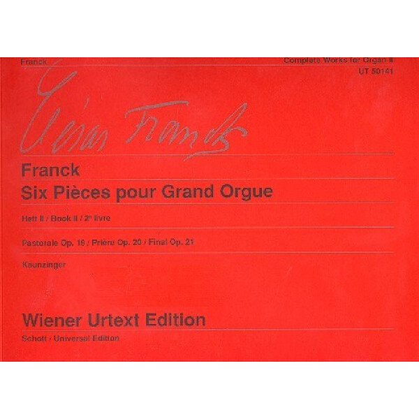 6 pièces pour grand orgue Band 2