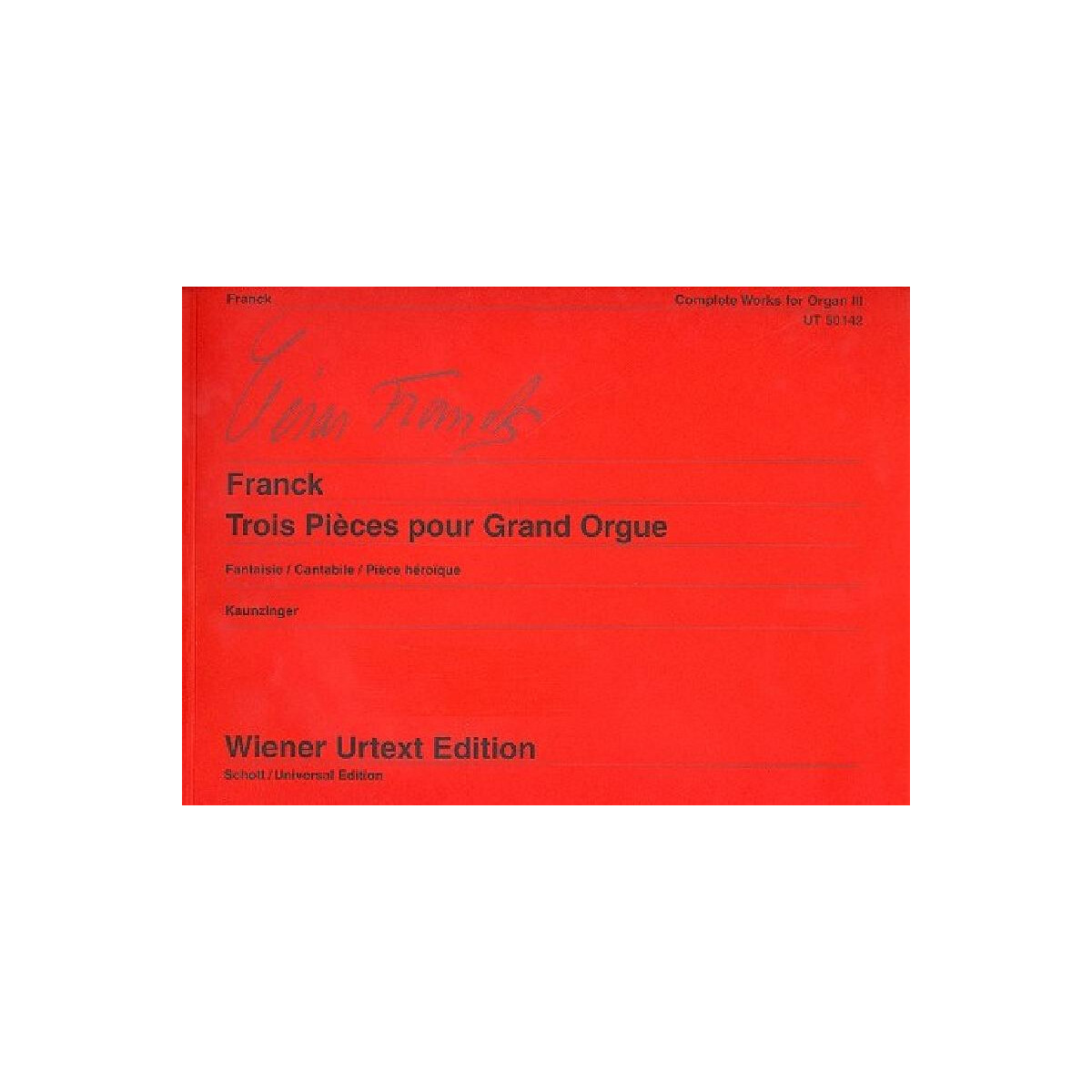 3 Pieces pour grand orgue box