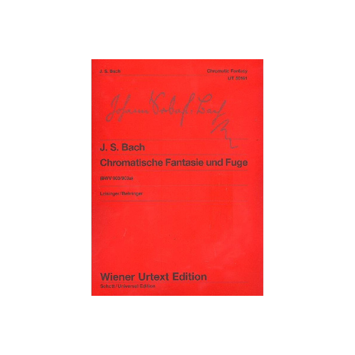 Chromatische Fantasie und Fuge box