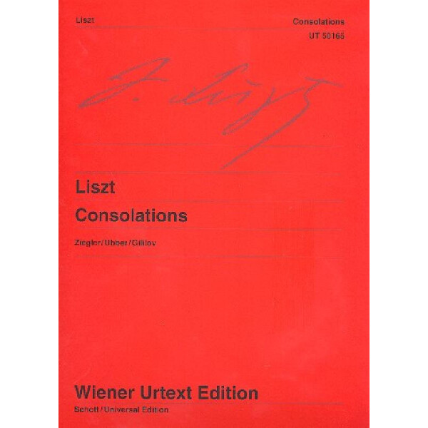 Consolations für Klavier