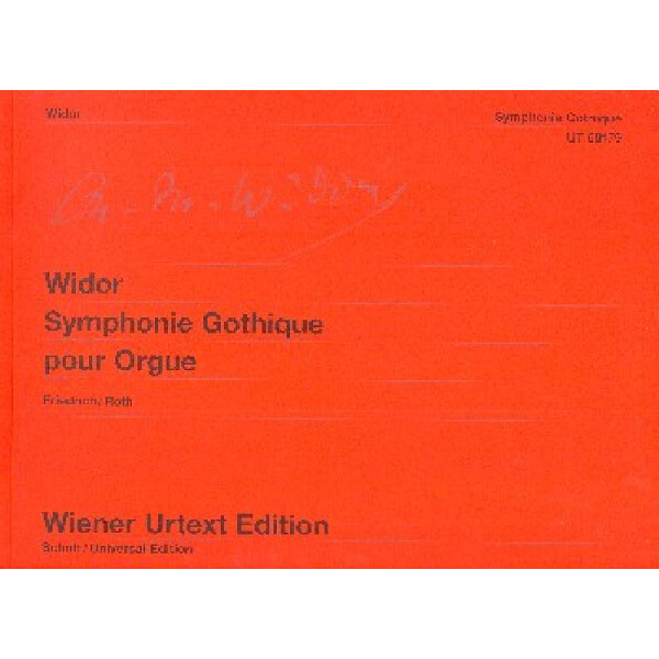 Symphonie gothique pour orgue