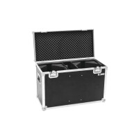 Roadinger Flightcase 2x LED THA-100F/THA-120PC