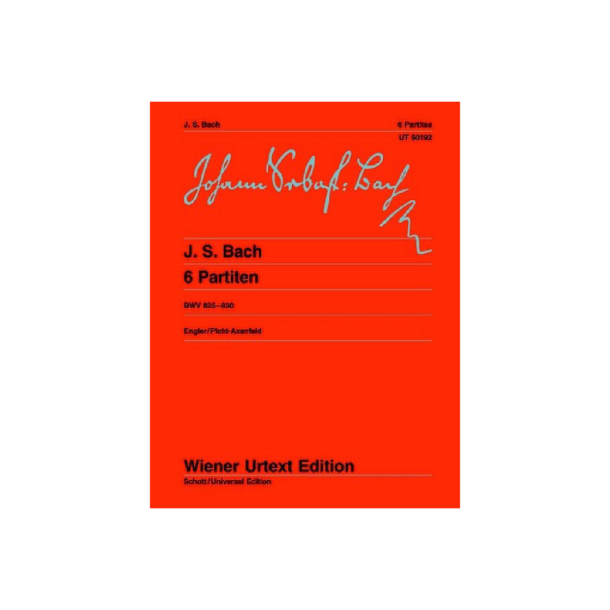 6 Partiten BWV825-830 box