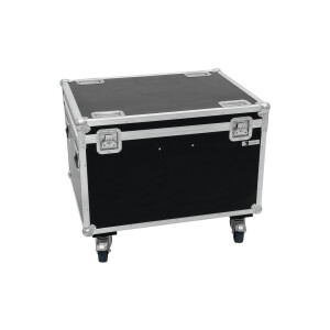 Roadinger Flightcase 4x LED THA-100F/THA-120PC with wheels