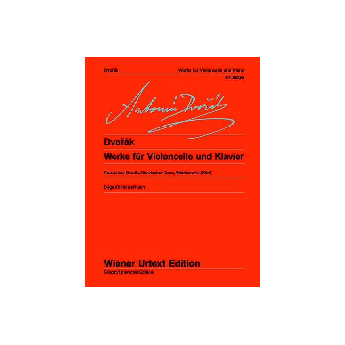 Werke für Violoncello und Klavier