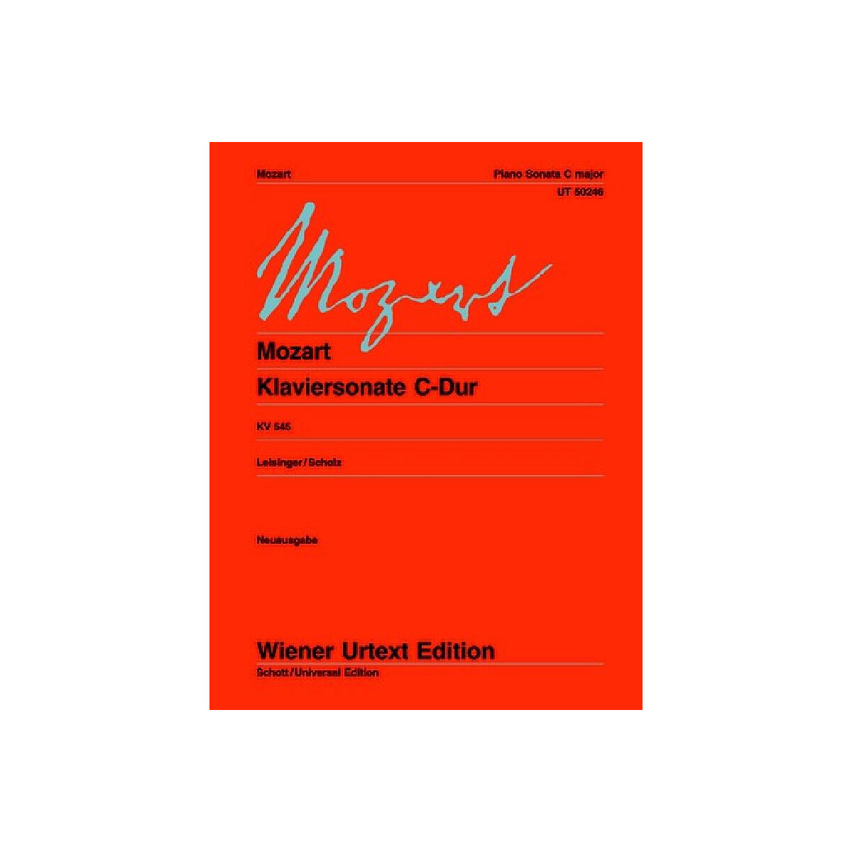 Sonate C-Dur KV545 box