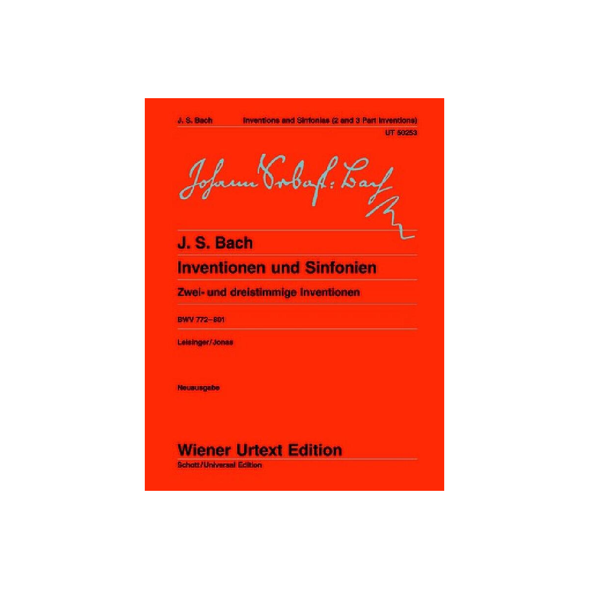 Inventionen und Sinfonien BWV772-801 box