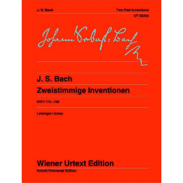Zweistimmige Inventionen BWV772-786