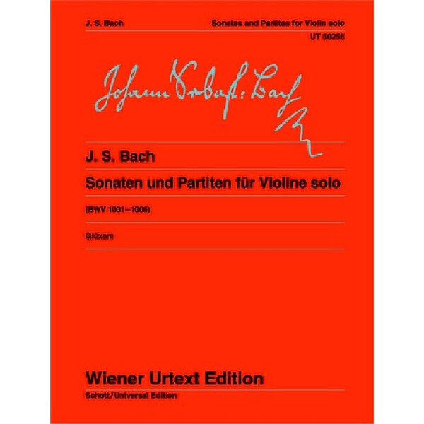 6 Sonaten und Partiten BWV1001-1006