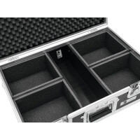 Roadinger Flightcase 4x LED IP PAR 3x12W HCL