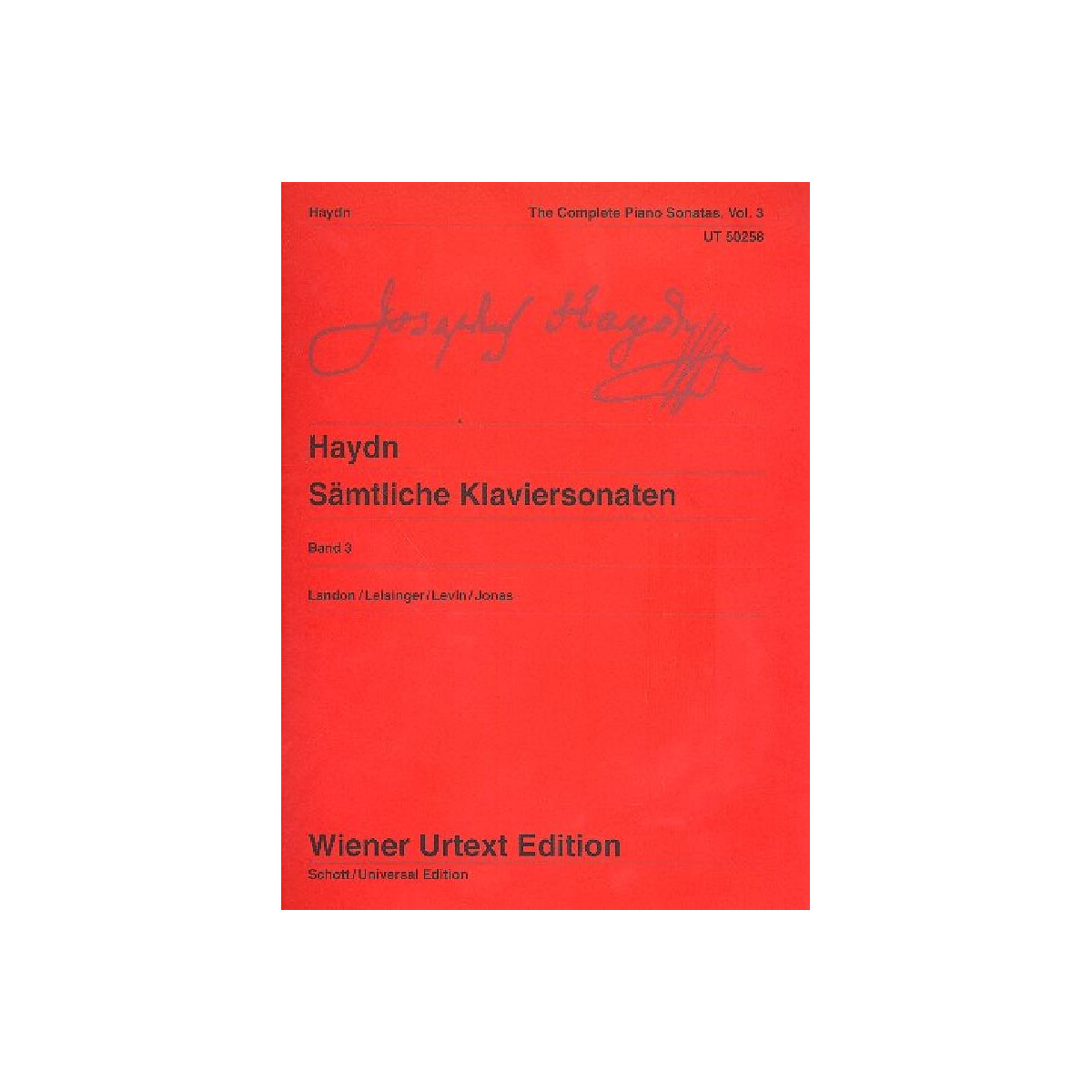 Sämtliche Klaviersonaten Band 3 box