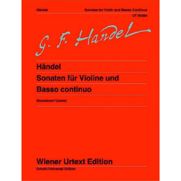 Sonaten für Violine und Bc