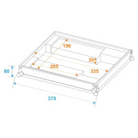 Roadinger Flightcase TRM-202 Rotary Mixer MK1 und MK2