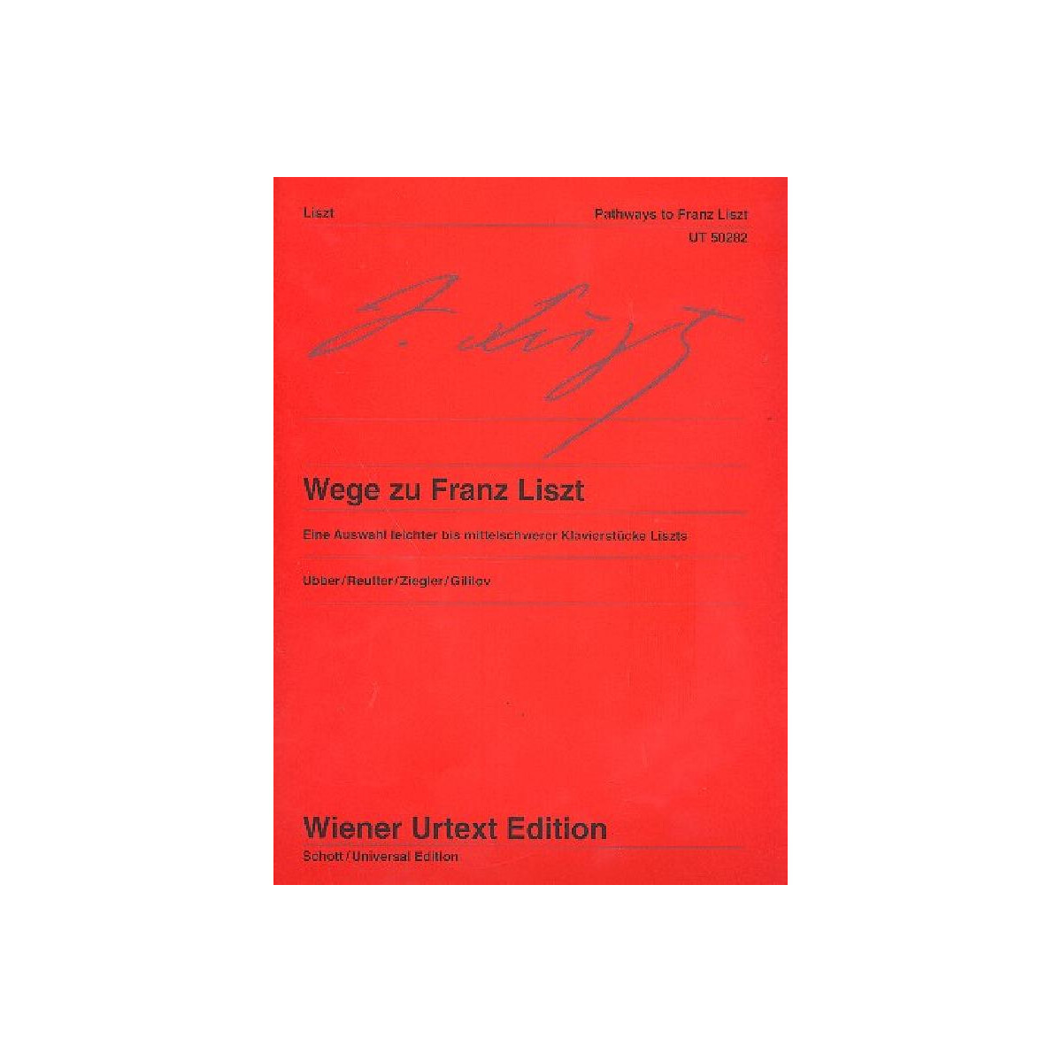 Wege zu Liszt für Klavier box