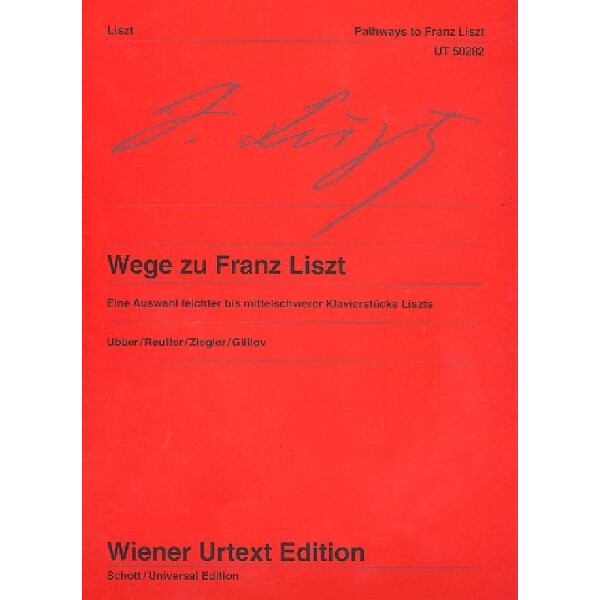Wege zu Liszt für Klavier