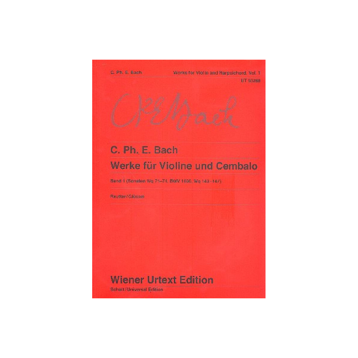 Werke für Violine und Cembalo Band  box