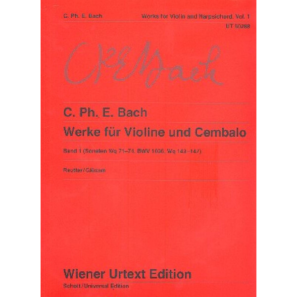 Werke für Violine und Cembalo Band 1