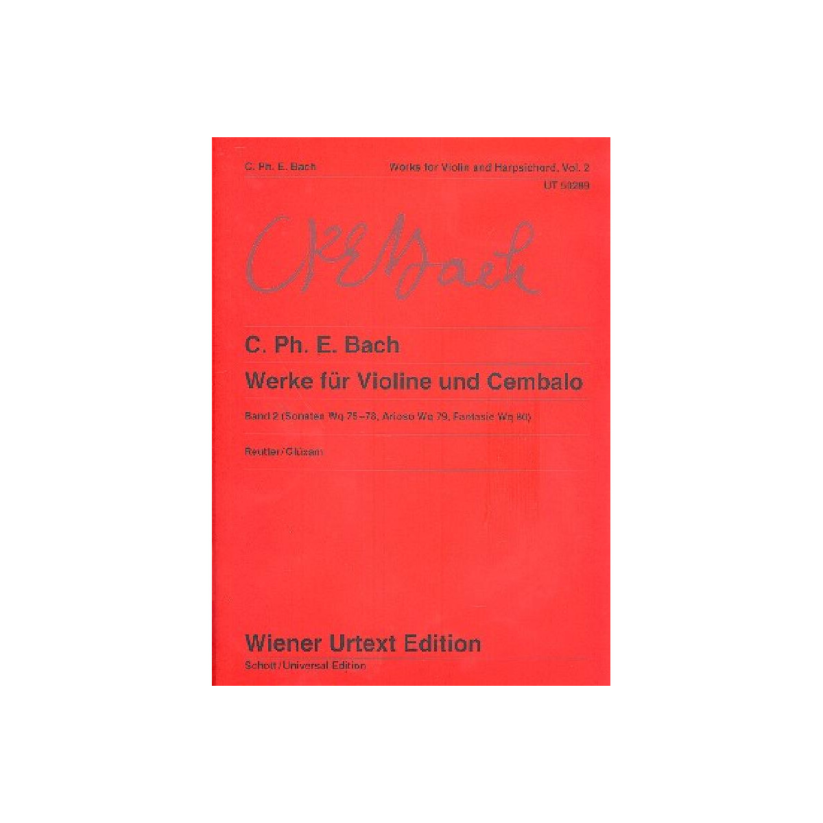 Werke für Violine und Cembalo Band  box