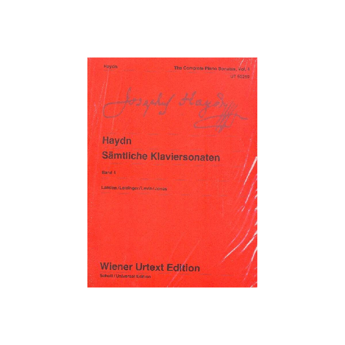 Sämtliche Klaviersonaten Band 1-4 box