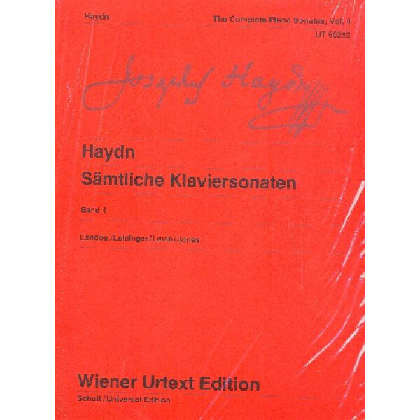 Sämtliche Klaviersonaten Band 1-4
