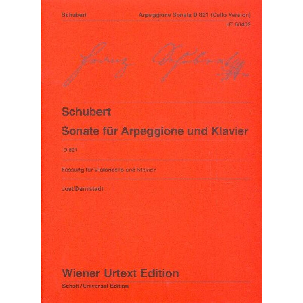 Sonate für Arpeggione und Klavier D821