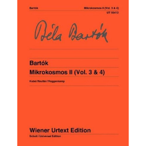 Mikrokosmos Band 2 (Hefte 3 und 4)