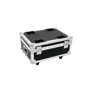 Roadinger Flightcase 4x AKKU UP-4 QuickDMX mit Ladefunktion